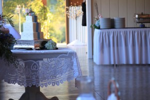 blue dining room